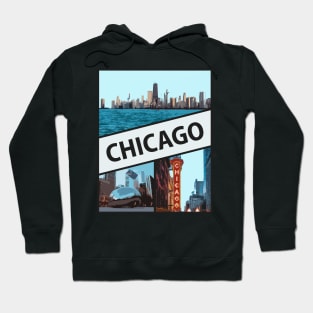 Chicago Decal Hoodie